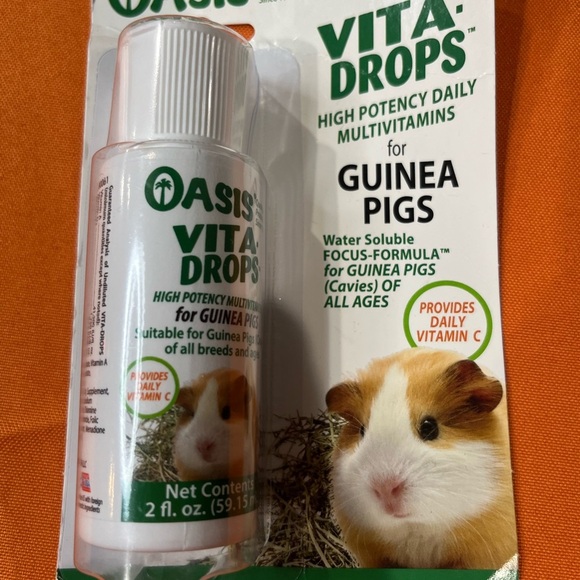 Oasis Vita Drops for Guinea Pigs - Essential Multivitamins - Picture 5 of 6